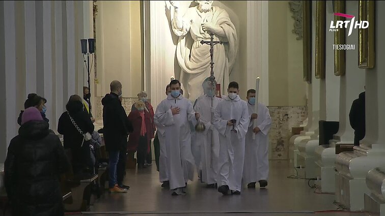 Šv. Mišios iš Vilniaus arkikatedros bazilikos