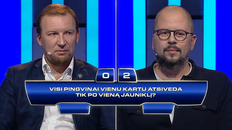 Kas ir kodėl? Ar visi pingvinai vienu kartu atsiveda po vieną jauniklį?