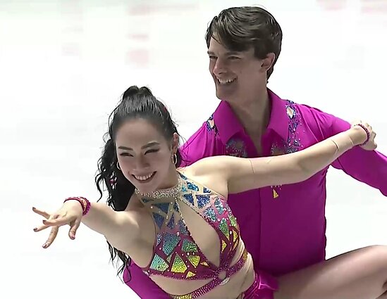Dailusis čiuožimas. Japonijos „Didysis prizas“. Šokiai ant ledo. Trumpoji programa