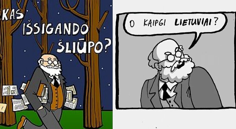 Rytas su knyga: netradicinis Jono Šliūpo pristatymas – komiksas „Kas išsigando Šliūpo?“