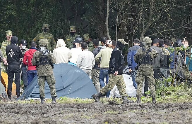 Panorama. Tvyrant įtampai ties Baltarusijos siena, šalia gyvenantys lietuviai sako bijantys dėl savo saugumo