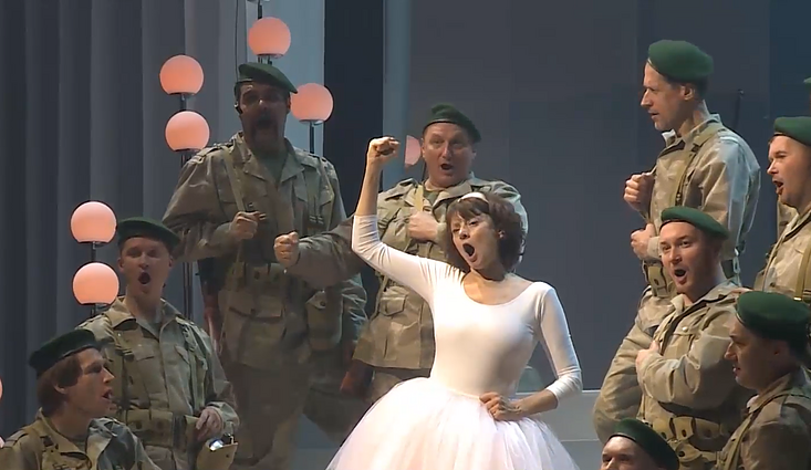 Pirmą kartą Lietuvoje pastatyta Donizetti „Pulko duktė“ – Klaipėdos muzikiniame teatre