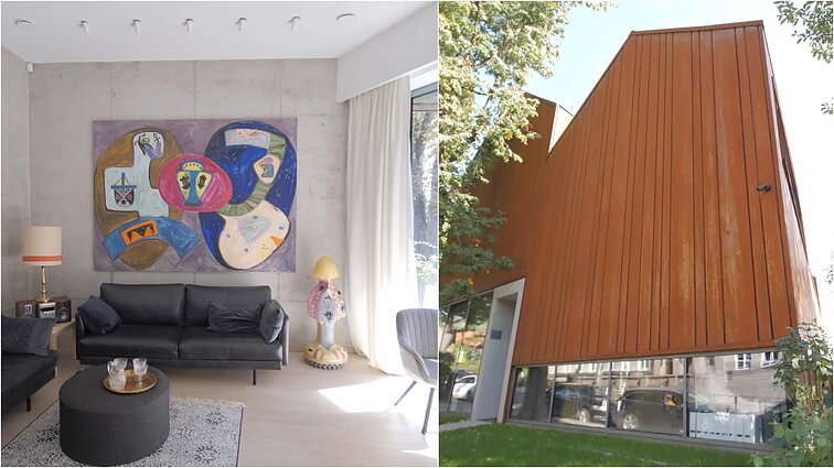 Menininko namai, studija ir galerija – viskas viename