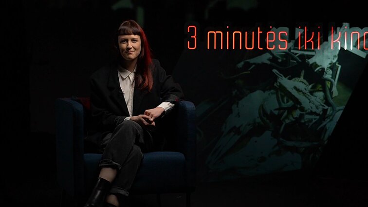 3 minutės iki kino. Filmą „Istorija apie žmones, žvėris ir daiktus“ pristato filmo režisierė Aistė Žegulytė