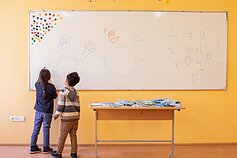 Mokslų metų pradžia migrantų vaikams