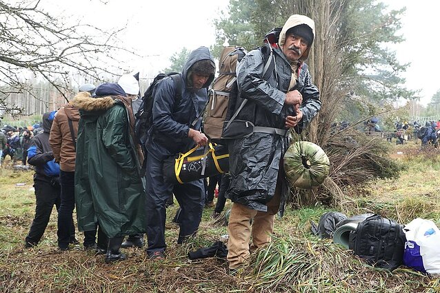 LRT RADIJO bendradarbis apie situaciją Lenkijos ir Baltarusijos pasienyje: susiformavo palapinių miestelis