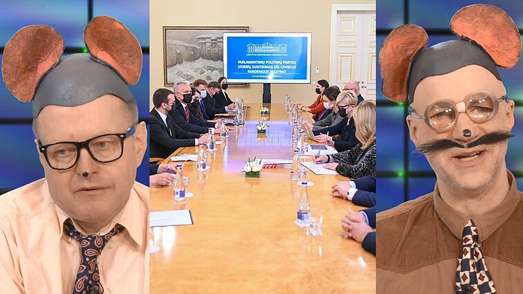 Peliukai apie prezidento susitikimą su partijų vadovais: kaip buvusių klasiokų susitikimas?
