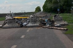 Buvęs blokpostas Luhankso srityje Buvęs blokpostas Luhankso srityje