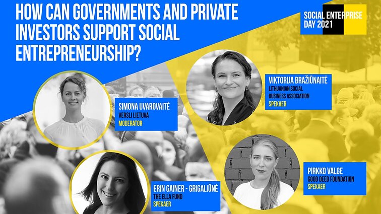 Socialinio verslo dienos konferencija. Our post pandemic future