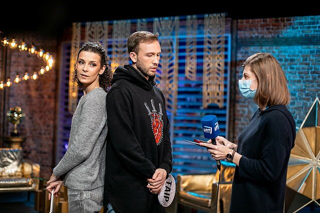 „Šok su žvaigžde“ užkulisiuose – Paulinos ir Rolando pora: kuris žino daugiau faktų apie šokių partnerį?