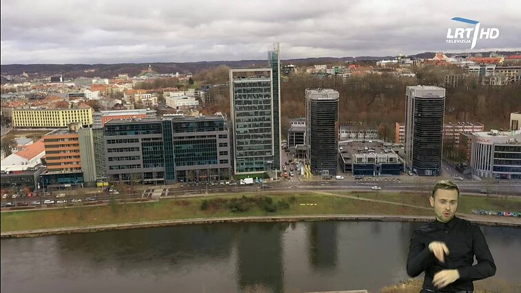 Žinios. Sportas. Orai (su vertimu į gestų k.)