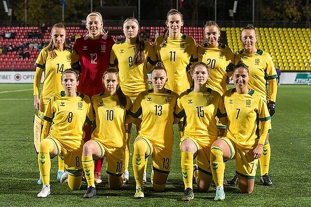 Sportas. Orai. Penktadienį Lietuvos moterų futbolo rinktinė svečiuose susitiks su kroatėmis