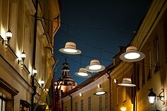 Stiklo kvartalas puošiasi šventėms