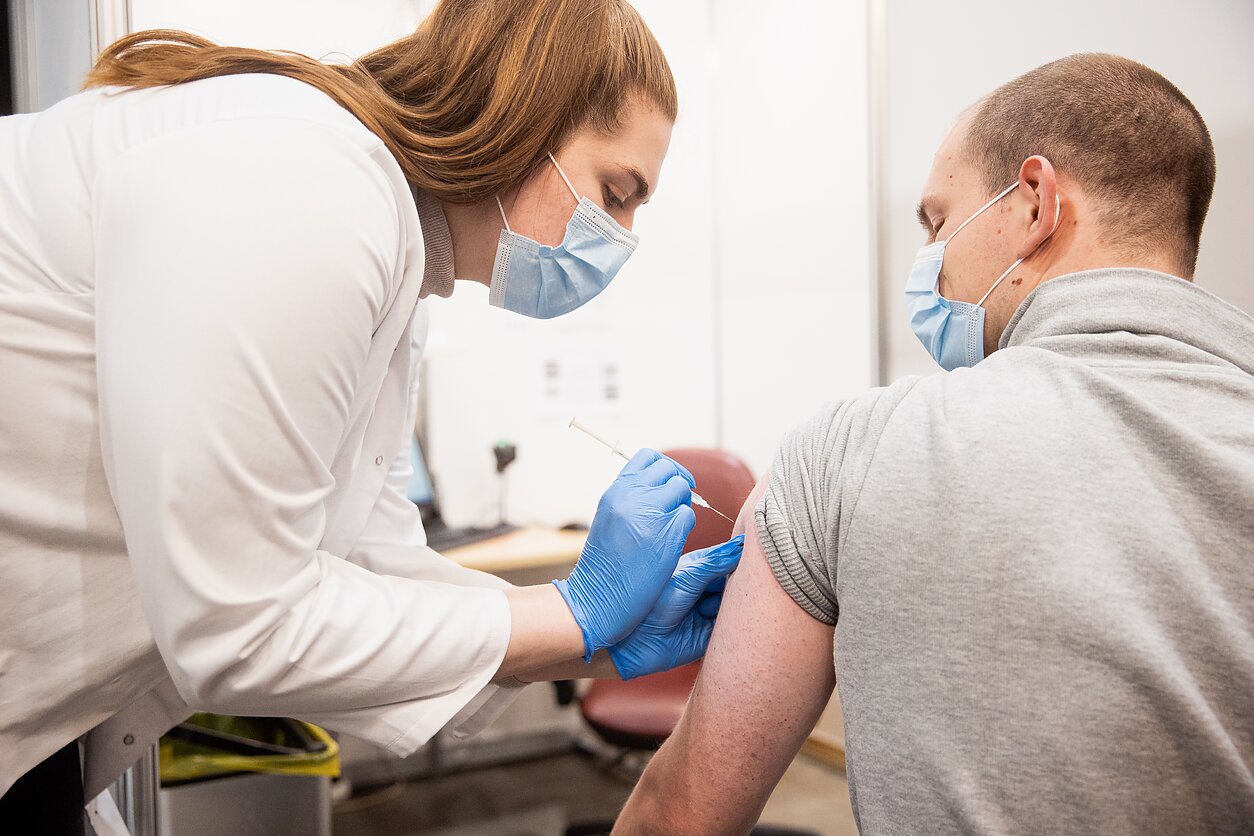 Vakcinacijos centras „Litexpo“ parodų rūmuose