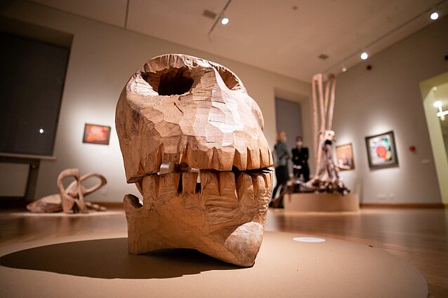 Kasiulio dailės muziejuje – Antano Mončio paroda „Veidai ir dvasios“