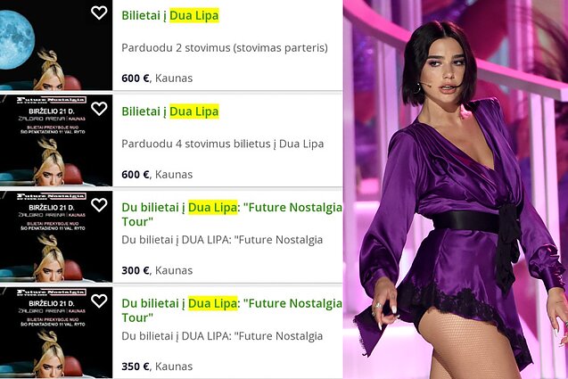 Parduodami bilietai į Dua Lipos koncertą