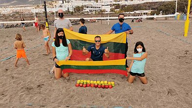 Tenerifės lietuviai sekmadienį renkasi žaisti tinklinio
