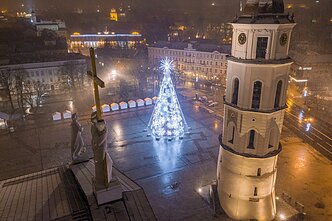 2021-ųjų sostinės Kalėdinė Eglė