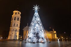 2021-ųjų sostinės Kalėdinė Eglė