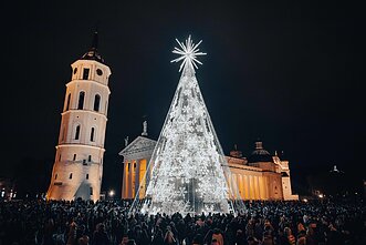 Vilniaus Kalėdų eglės įžiebimas