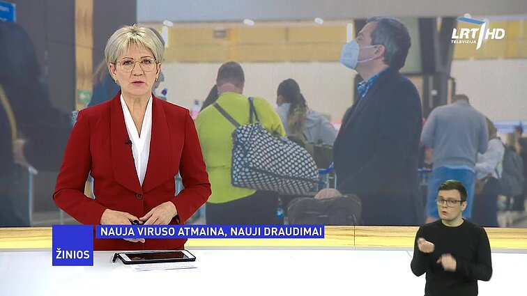 Žinios. Orai (su vertimu į gestų k.)
