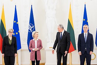 Lukashenko failed to break EU unity, von der Leyen says in Vilnius Lukashenko failed to break EU unity, von der Leyen says in Vilnius
