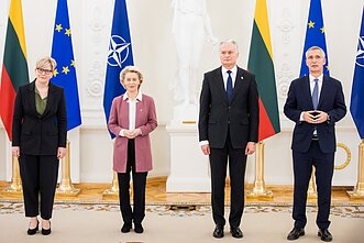 Lukashenko failed to break EU unity, von der Leyen says in Vilnius Lukashenko failed to break EU unity, von der Leyen says in Vilnius