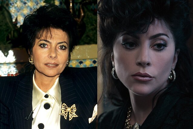 Patrizia Reggiani, ją suvaidinusi Lady Gaga