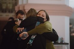 Kristijono Ribaičio klipo pristatymo akimirka