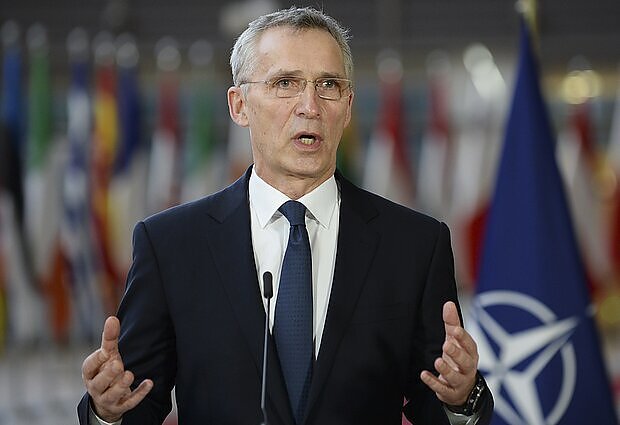 Žinios. NATO ministrai Rygoje aptaria Rusijos ir Baltarusijos užsienio politiką