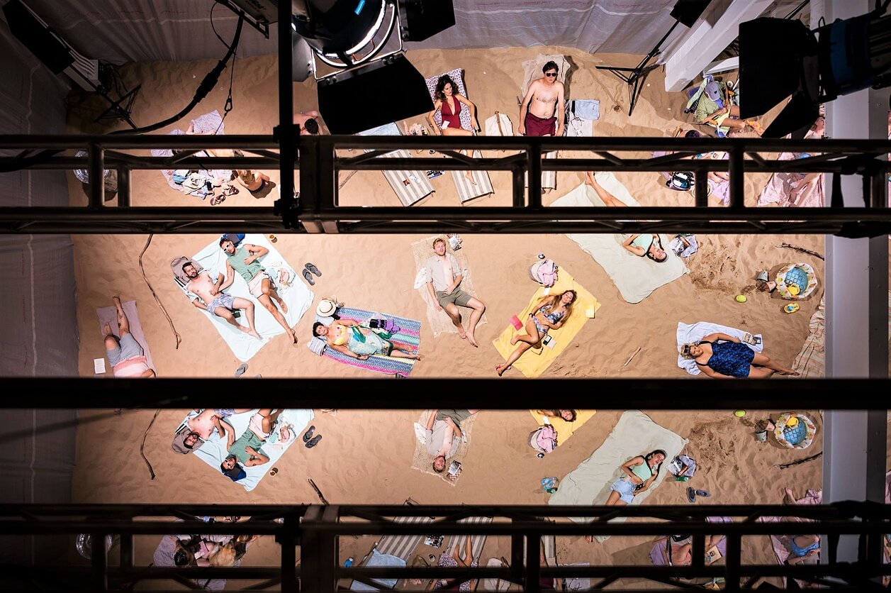 Rugilės Barzdžiukaitės, Vaivos Grainytės, Linos Lapelytės opera-performansas „Saulė ir jūra“ Bentonvilyje, JAV, 2021.