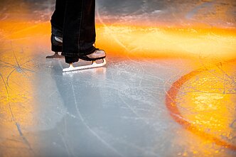 Ice skating