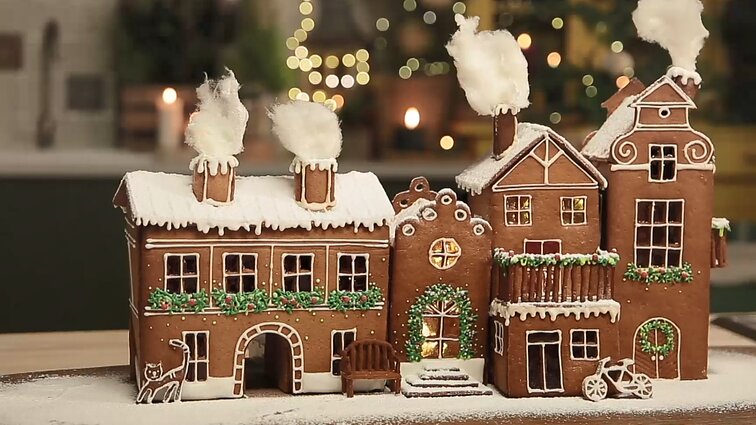 Anelė atskleidė paslaptis ir parodė, kaip pasidaryti patį gražiausią meduolinį namą: nebijokite klysti