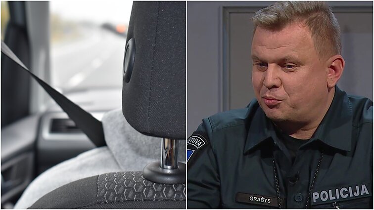 Kultūringai su Nomeda. Policininkas apie klaidingus stereotipus: tenka išgirsti, kad tik bailiai segasi saugos diržus