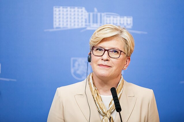 Šimonytė: „Belaruskalij“ produktų tranzitas per Lietuvą ilgai nesitęs