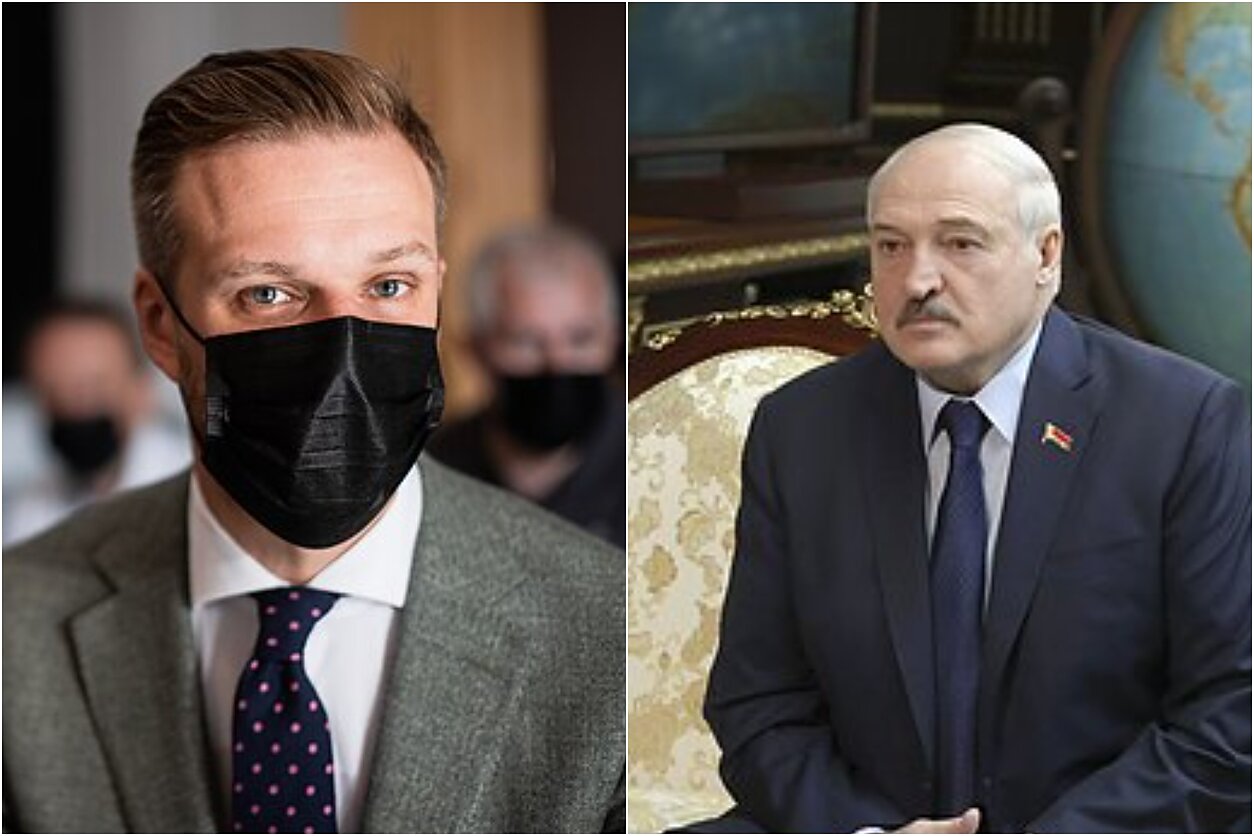 Gabrielius Landsbergis, Alexander Lukashenko