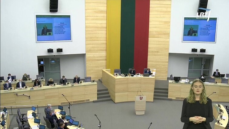 Žinios. Sportas. Orai (su vertimu į gestų k.)