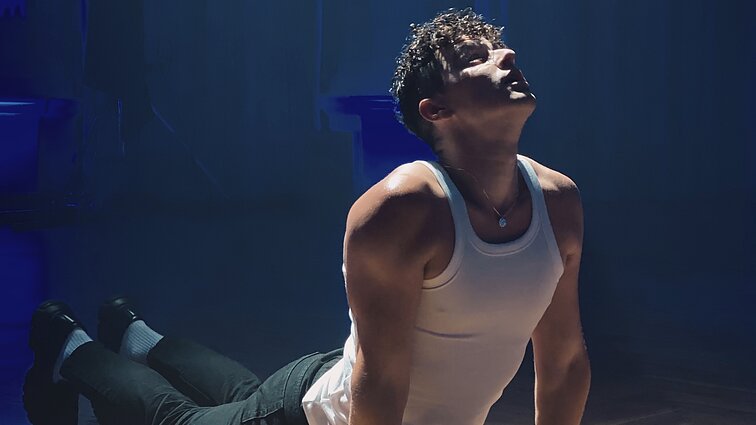 Donato Montvydo klipo filmavimo akimirka