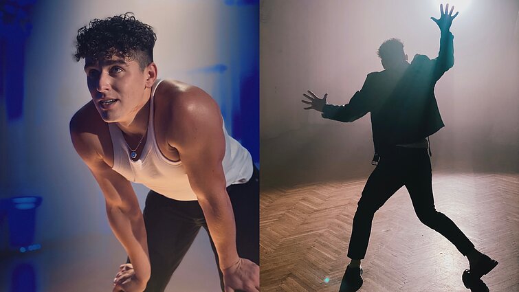 Donato Montvydo klipo filmavimo akimirka