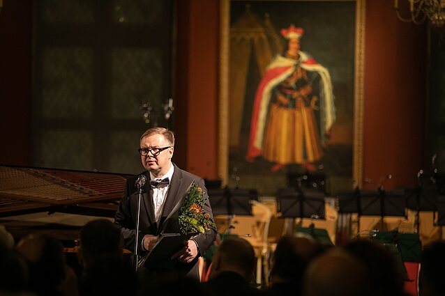 Meno kūrėjų apdovanojimų ceremonija. Daumantas Kirilauskas Meno kūrėjų apdovanojimų ceremonija. Daumantas Kirilauskas
