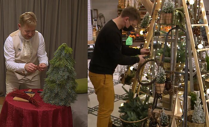 Originalūs šventiniai papuošimai: kviečia puoselėti tvarias idėjas ir kalėdines eglutes pasigaminti iš nebenaudojamų daiktų