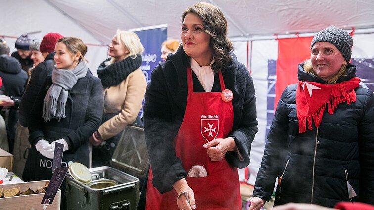 Gerumo sriuba vaišinanti Nausėdienė: tai ne tik simbolis, bet ir palaikymas, bendrumo jausmas