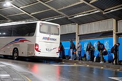 Iš PAR lėktuvu atkeliavę žmonės – Vilniaus oro uoste