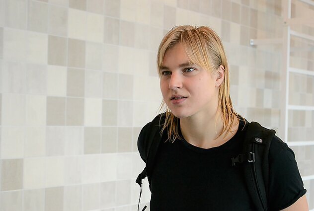 Sportas. Orai. Rūta Meilutytė Lietuvos plaukimo čempionate laimėjo aukso ir sidabro medalius (su vertimu į gestų k.)