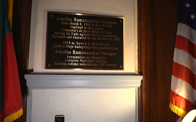 Atminimo lenta Ramanauskui-Vanagui JAV