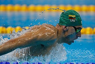 Po plaukimo Abu Dabyje į finalą nepatekęs Deividas Margevičius: padariau klaidų