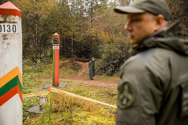 Žinios. Iš Baltarusijos į Lietuvą praėjusią parą neįleisti 13 migrantų