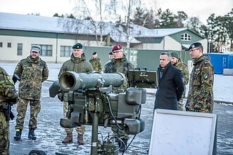 Rukloje dislokuotas NATO priešakinių pajėgų batalionas