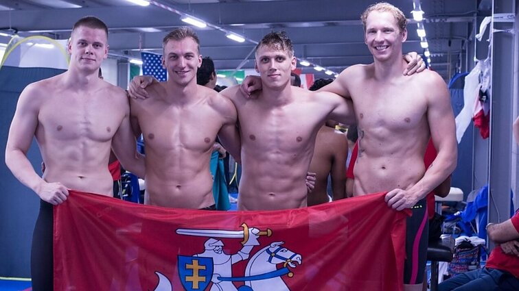 Pasaulio plaukimo čempionate dalyvavęs Lietuvos ketvertukas dalijasi mintimis po finalų