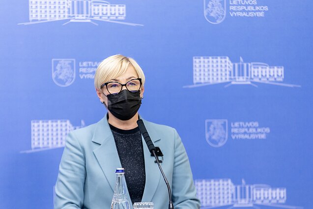 Šiugždinienė: situacija mokyklose šiuo metu stabili, apie nuotolinį mokymą nesvarstome